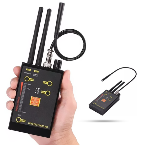 Military-Grade 5G Bug Detector: RF, Hidden Camera, and GPS Tracker Finder