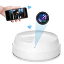 WiFi-Enabled Smoke Detector with Built-in Security Camera