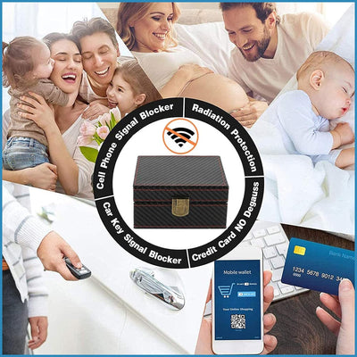 Car Key Signal Blocker Faraday Box Set