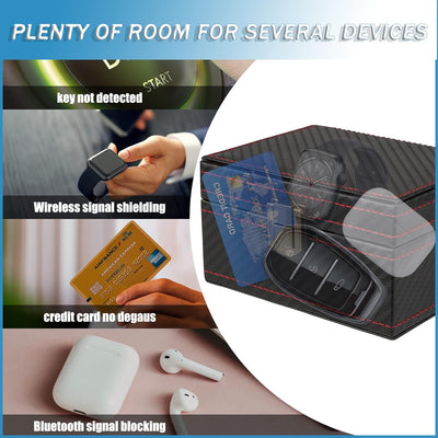 Car Key Signal Blocker Faraday Box Set