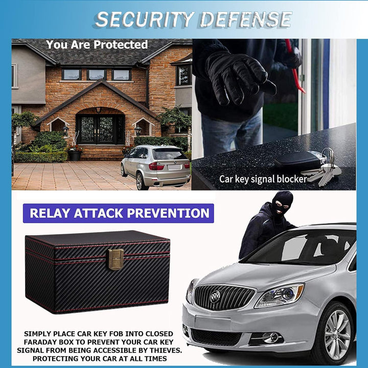 Car Key Signal Blocker Faraday Box Set