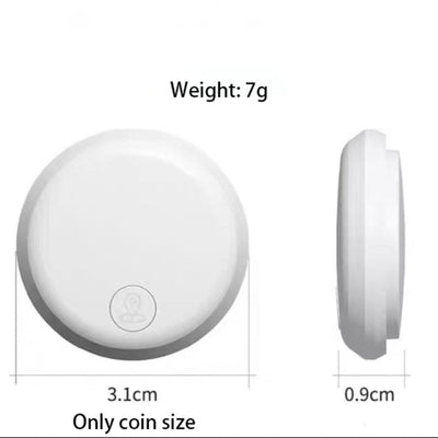 Findtag Bluetooth Item Tracker - iPhone & Android (Stealth - No Audible Alerts or Notifications)