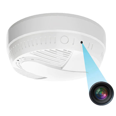 WiFi-Enabled Smoke Detector with Built-in Security Camera