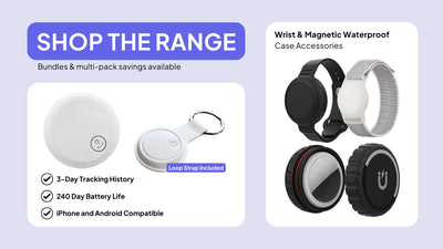 Findtag Bluetooth Item Tracker - iPhone and Android (Multipacks)