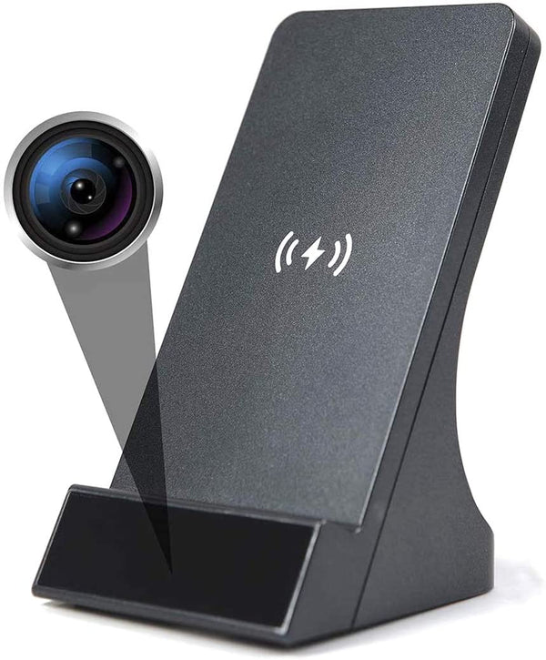 Wireless Charging Dock Spy Camera